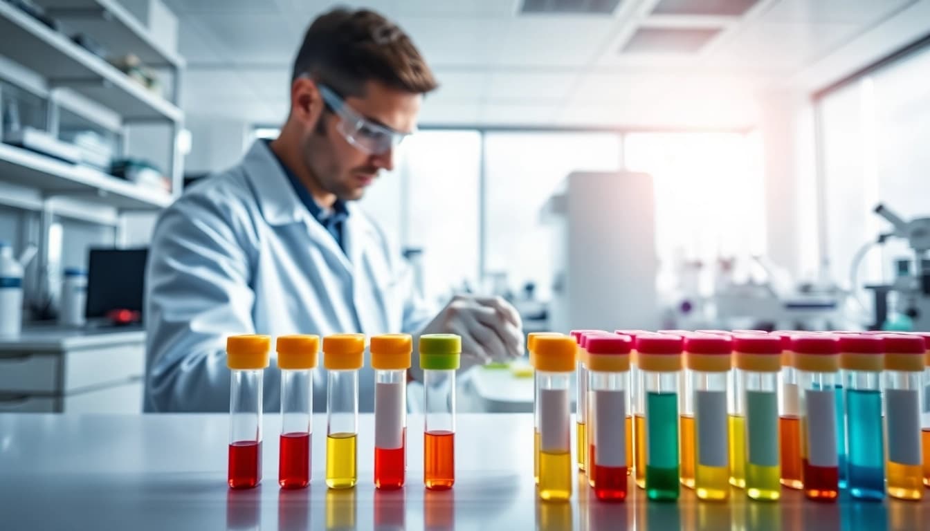 Weitere Informationen ansehen ueber die Verwendung von Serumroehrchen im Labor.