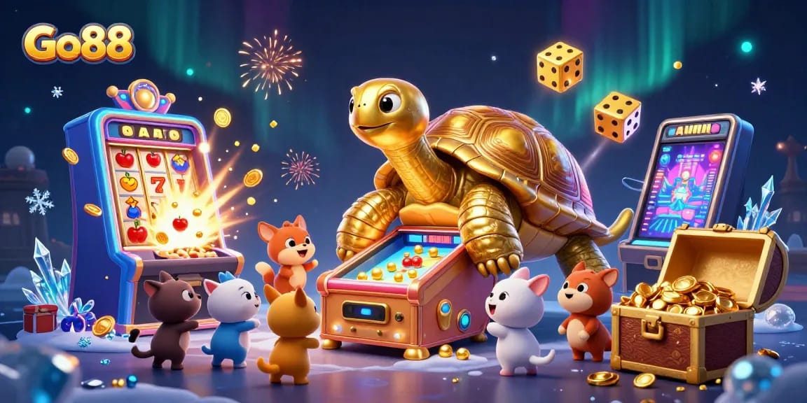 Experience thrilling gameplay at Go88 with vibrant slot machines and dazzling prizes in an exciting casino atmosphere.