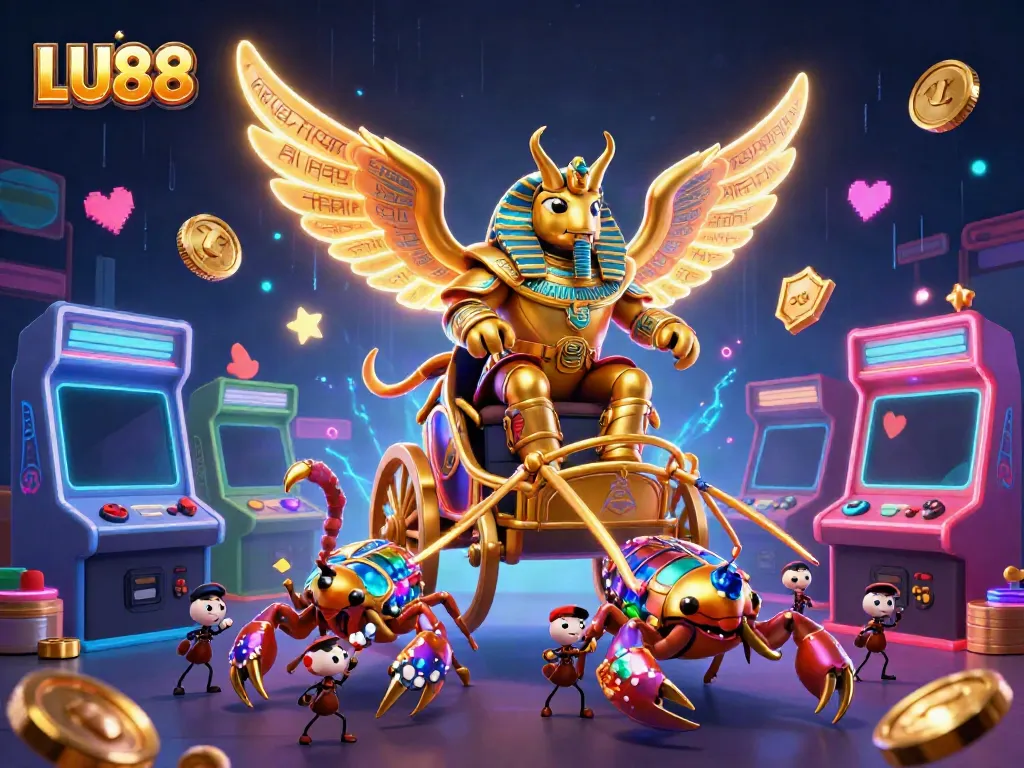 Experience top gaming thrills with LU88's vibrant virtual casino adventure featuring epic characters.