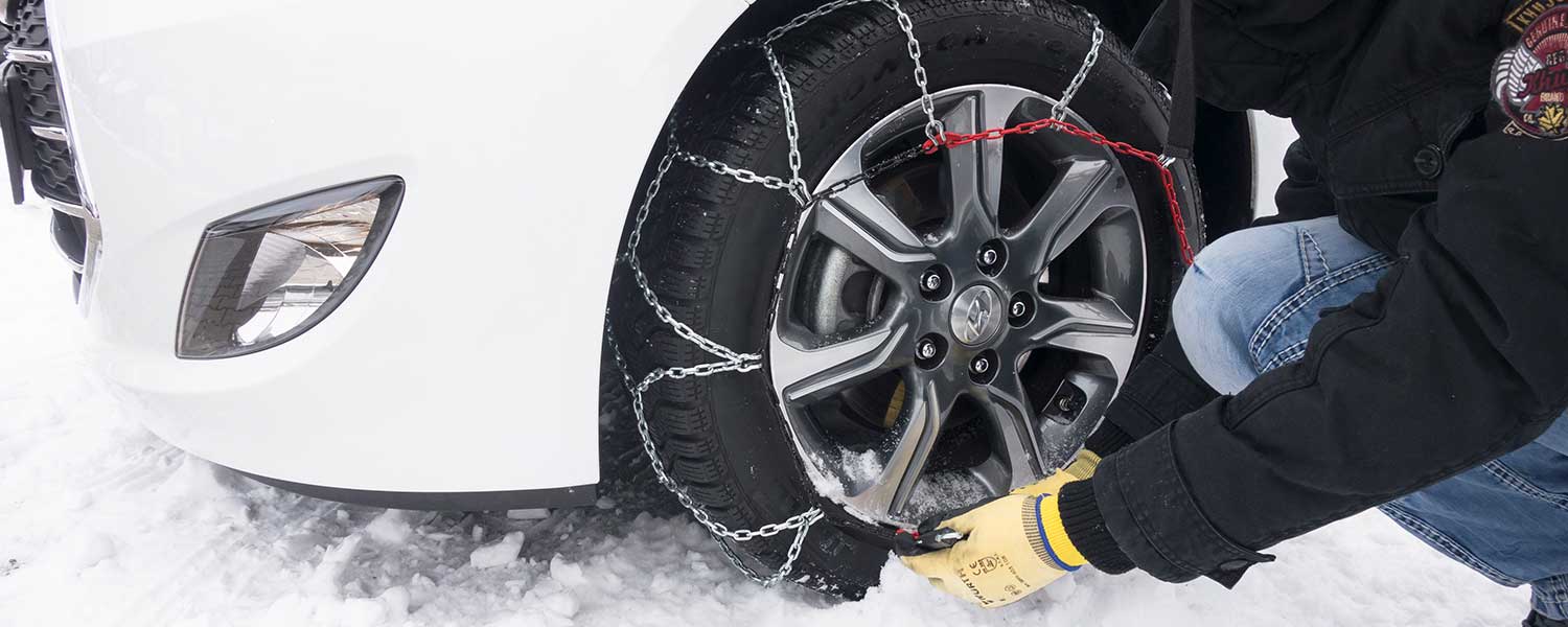Schneeketten für PKW: So finden Sie die perfekte Größe mit dem Schneeketten4u-Fahrzeugfilter