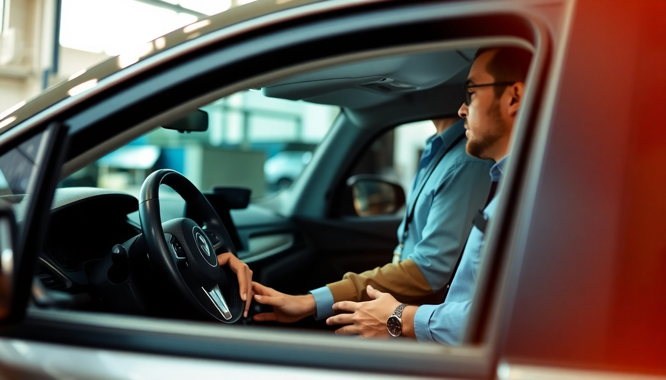 Leasing Rückgabe Check München: Vehicle inspection during professional leasing return process.